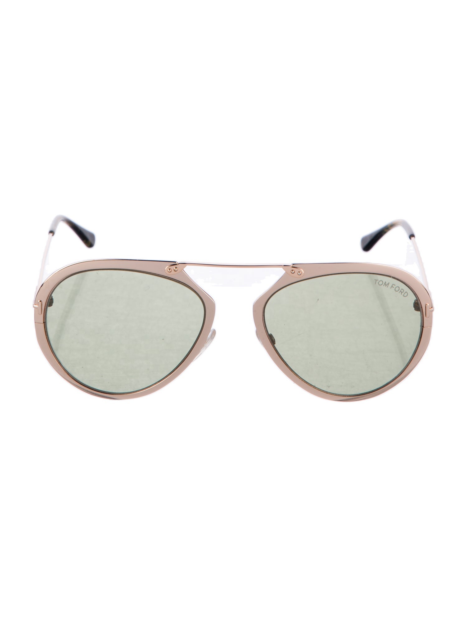 Tom Ford Aviator Mirrored Sunglasses