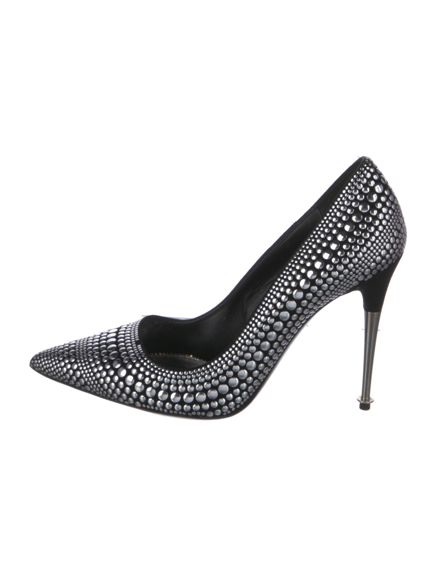 Tom Ford Suede Studded Accents Pumps