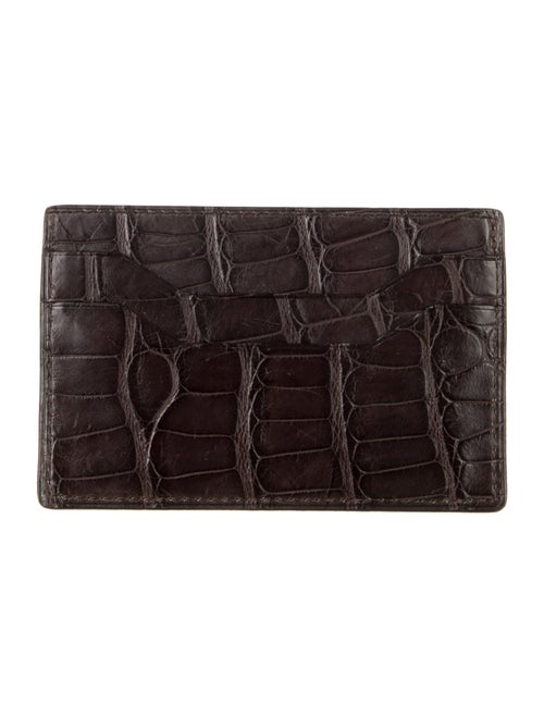 Tom Ford Embossed Leather Card Holder