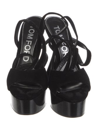 Tom Ford Velvet Slingback Pumps