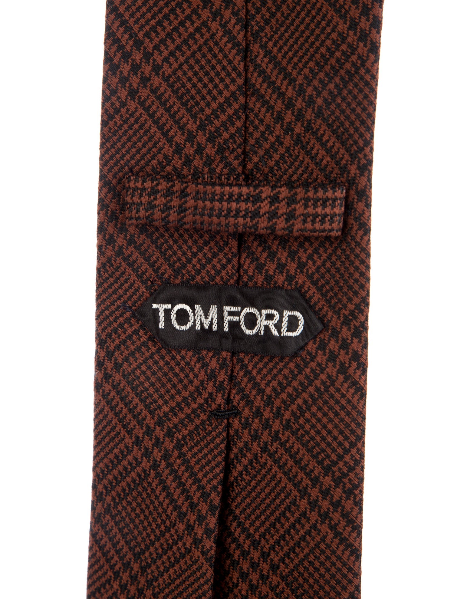 Tom Ford Tie With Patterned Design