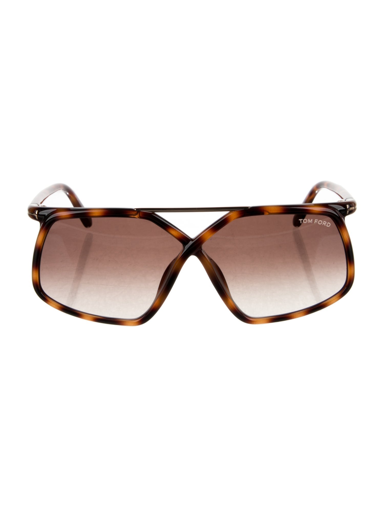 Tom Ford Oversize Gradient Sunglasses