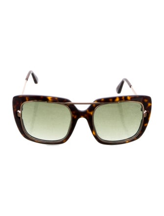 Tom Ford Square Gradient Sunglasses