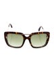 Tom Ford Square Gradient Sunglasses