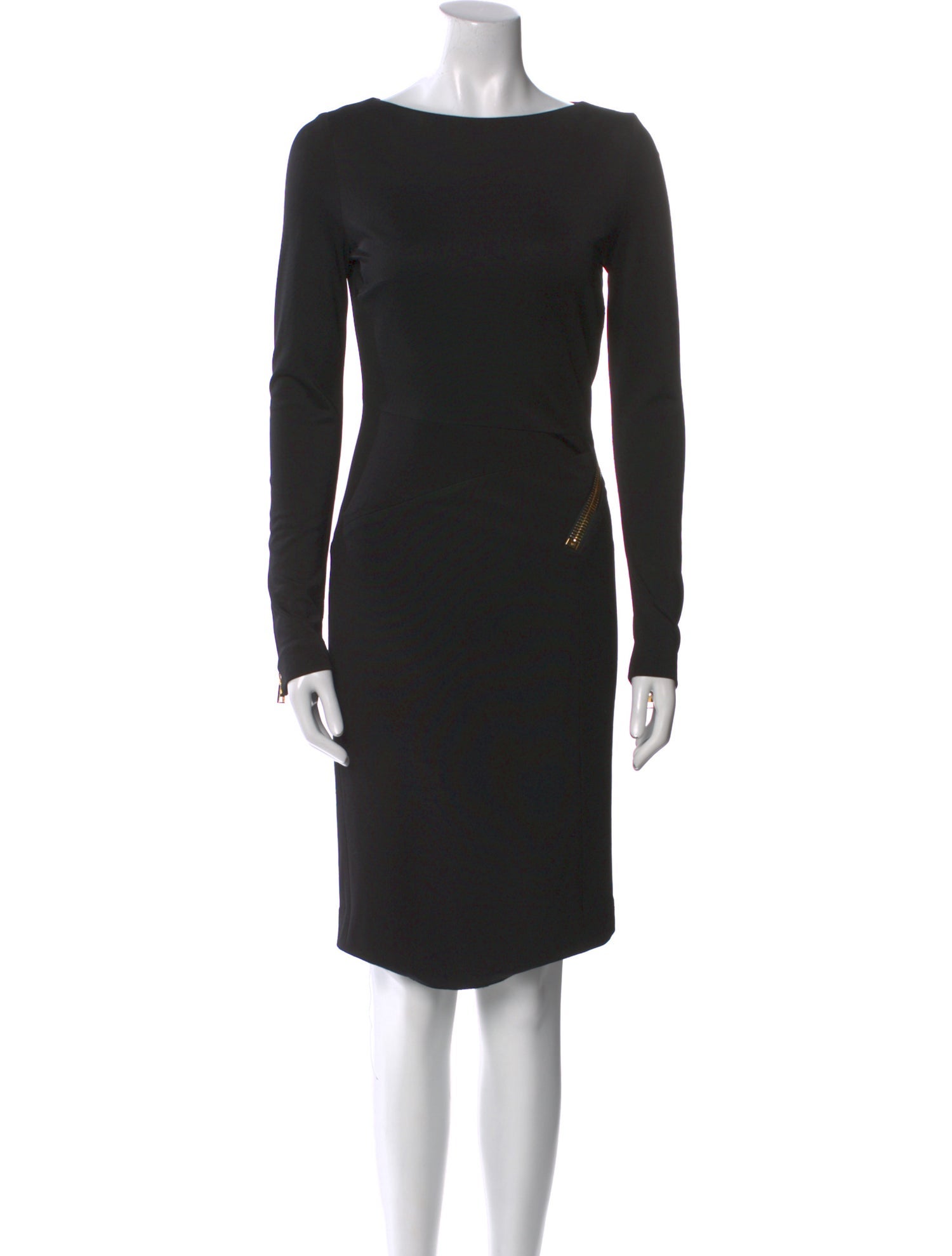 Tom Ford Bateau Neckline Knee-Length Dress