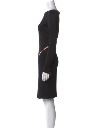 Tom Ford Bateau Neckline Knee-Length Dress