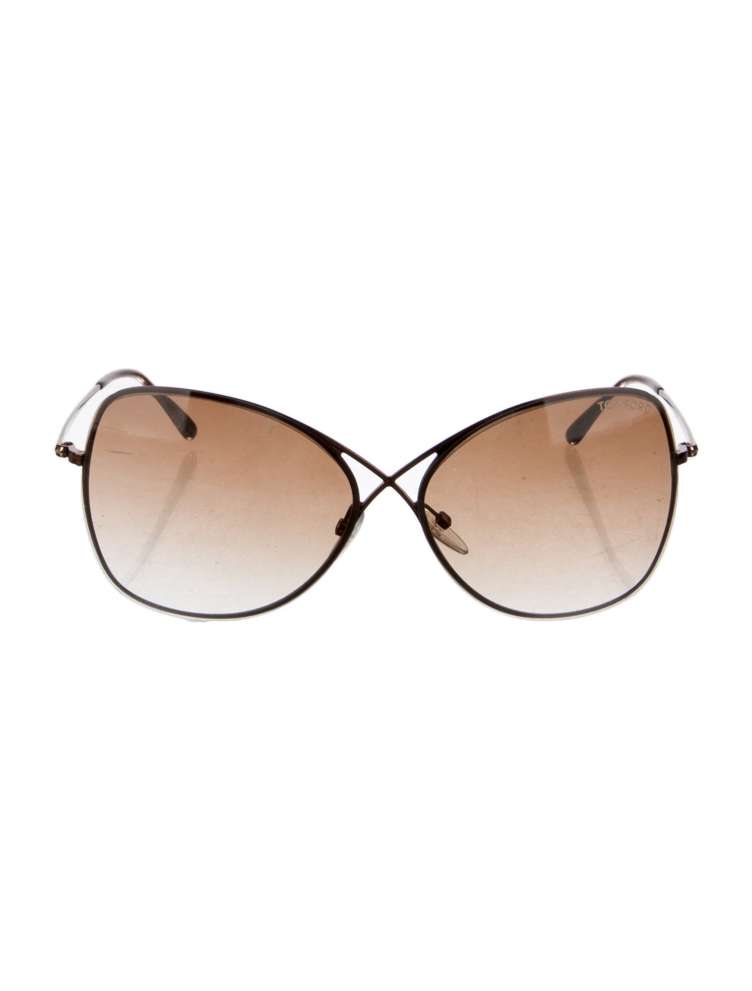 Tom Ford Oversize Gradient Sunglasses