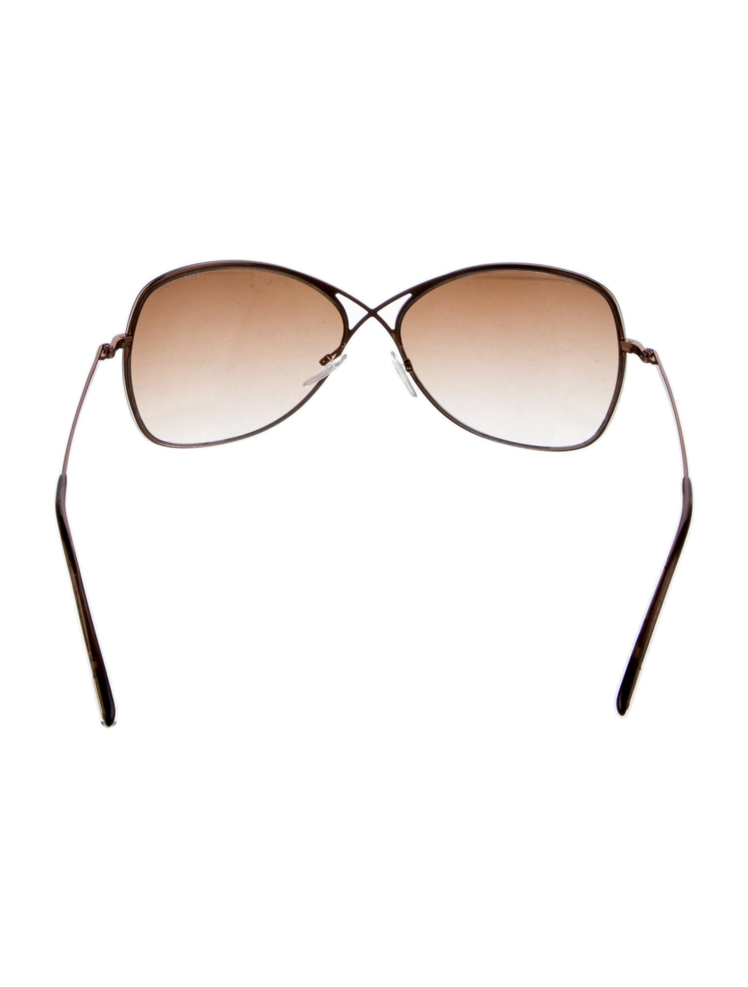 Tom Ford Oversize Gradient Sunglasses