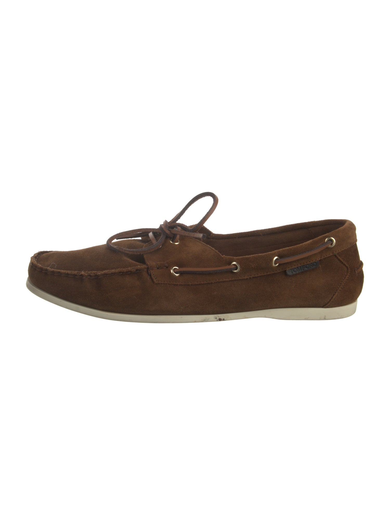 Tom Ford Suede Boat Shoes