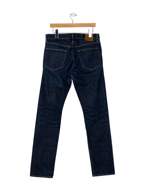 Tom Ford Mid-Rise Straight Leg Jeans
