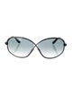 Tom Ford Oversize Gradient Sunglasses