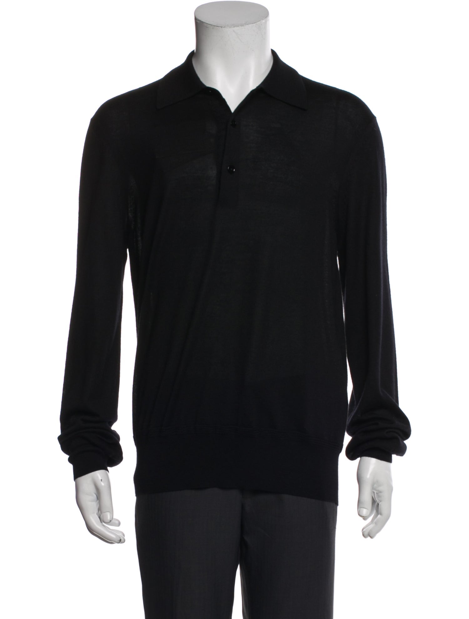 Tom Ford Cashmere Collar Polo Shirt w/ Tags