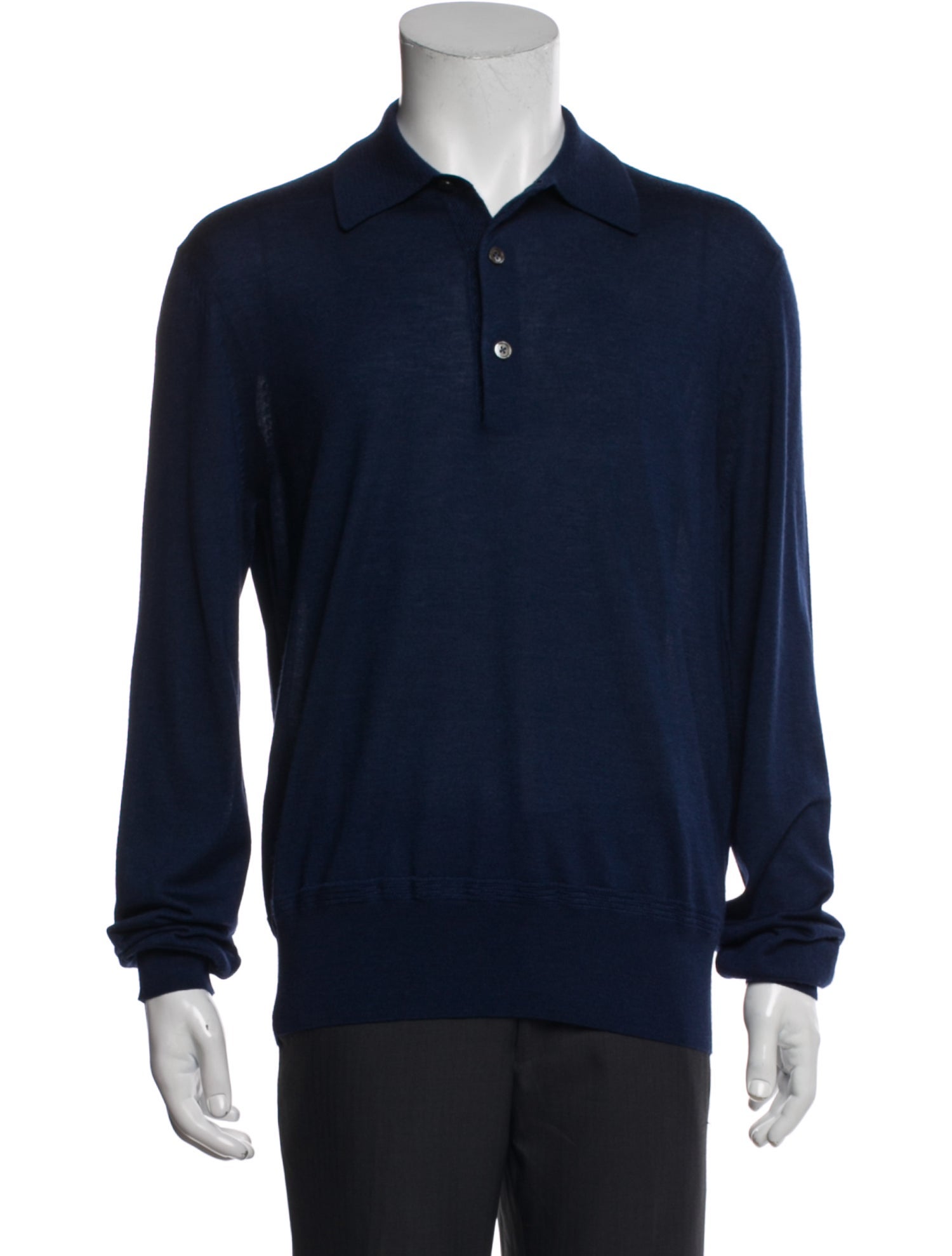 Tom Ford Cashmere Collar Polo Shirt w/ Tags