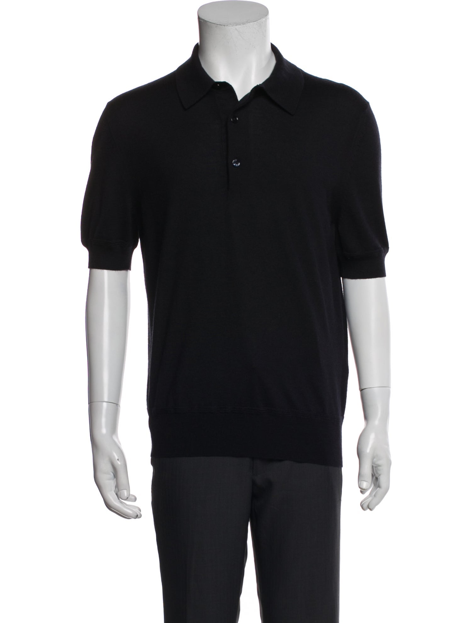 Tom Ford Cashmere Collar Polo Shirt w/ Tags