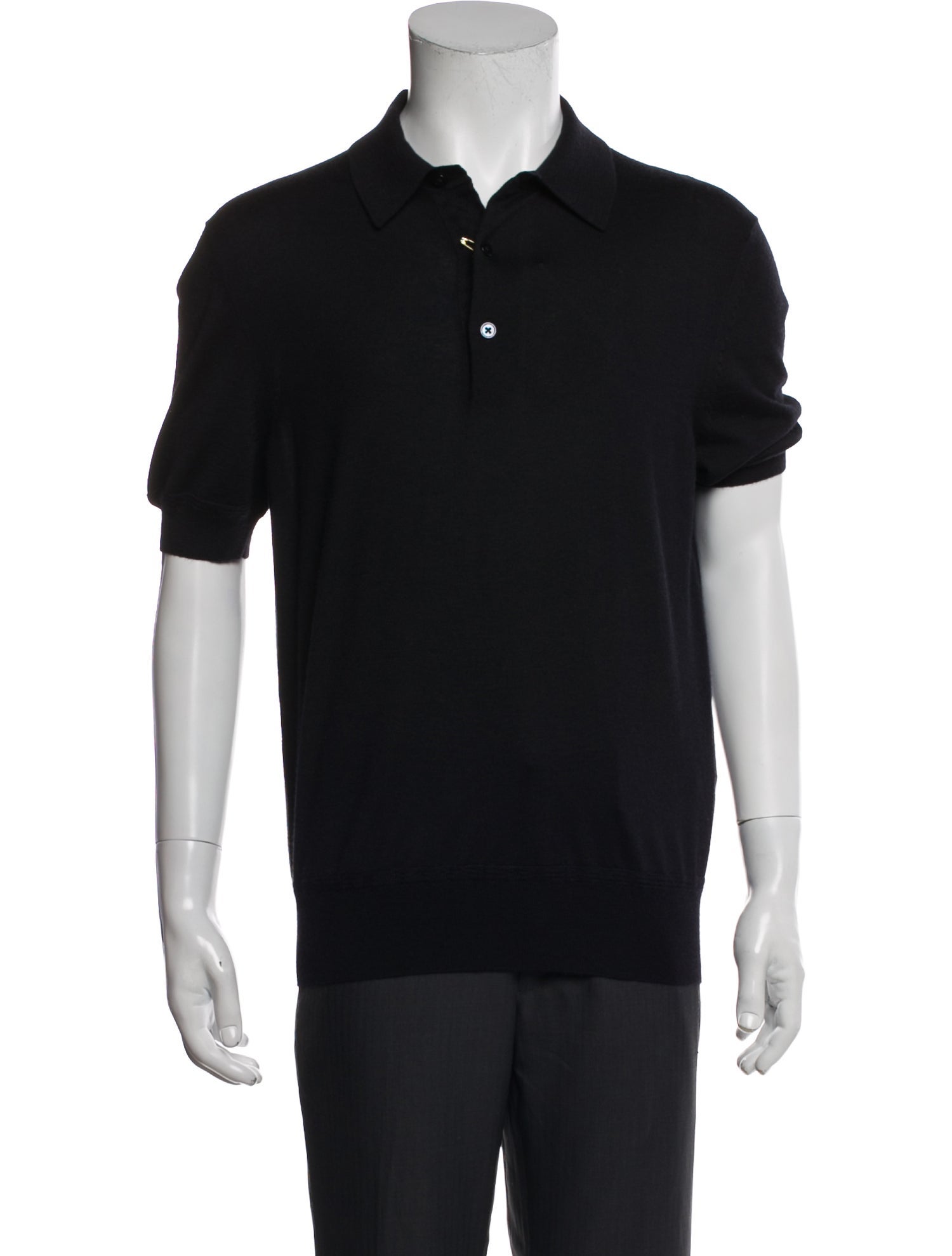 Tom Ford Cashmere Collar Polo Shirt w/ Tags