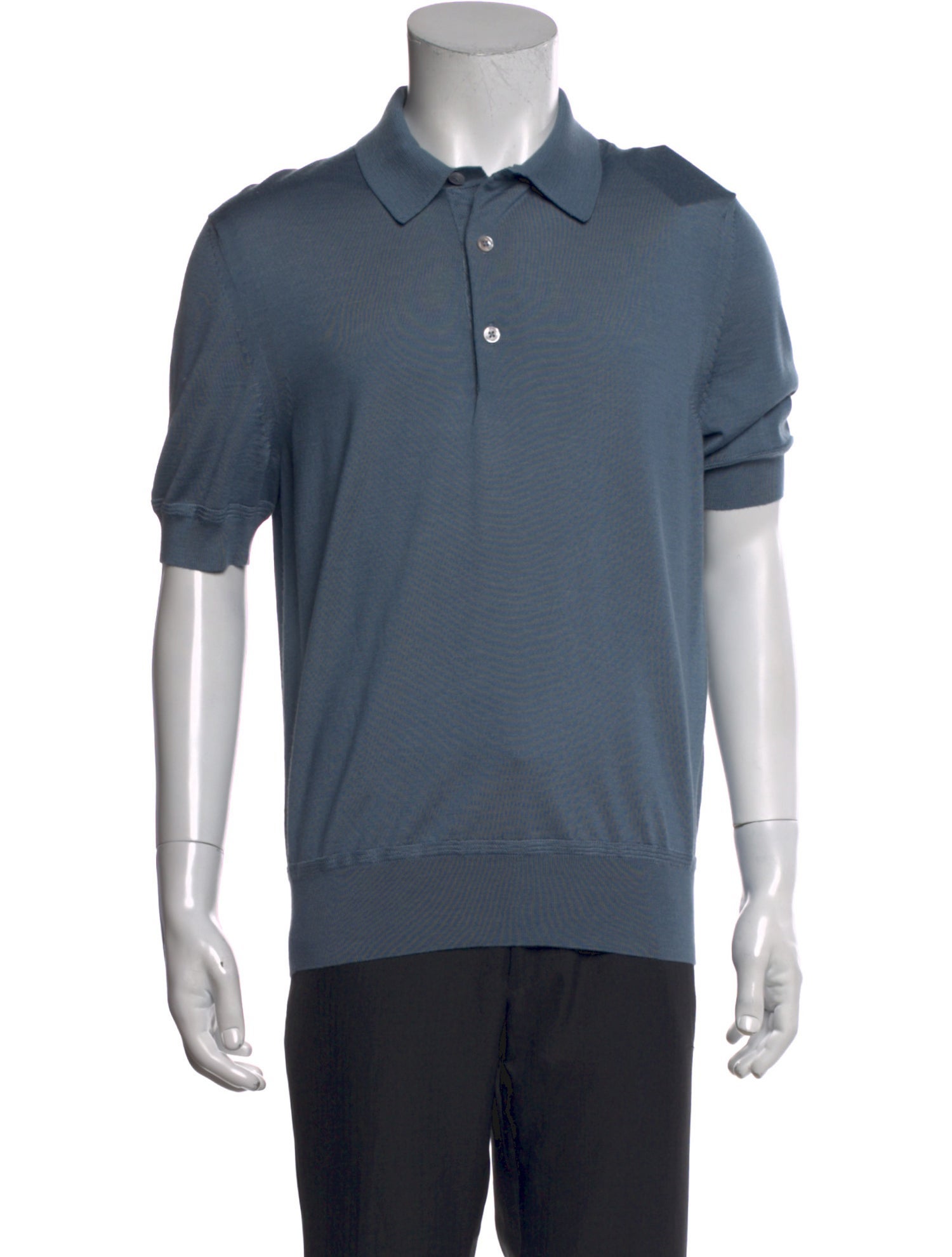 Tom Ford Cashmere Crew Neck Polo Shirt w/ Tags