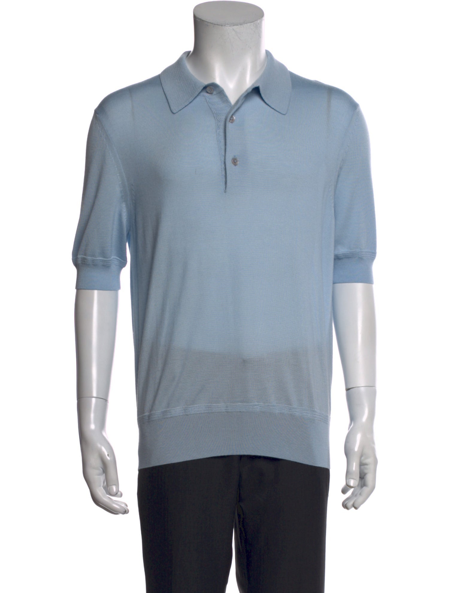 Tom Ford Cashmere Crew Neck Polo Shirt w/ Tags