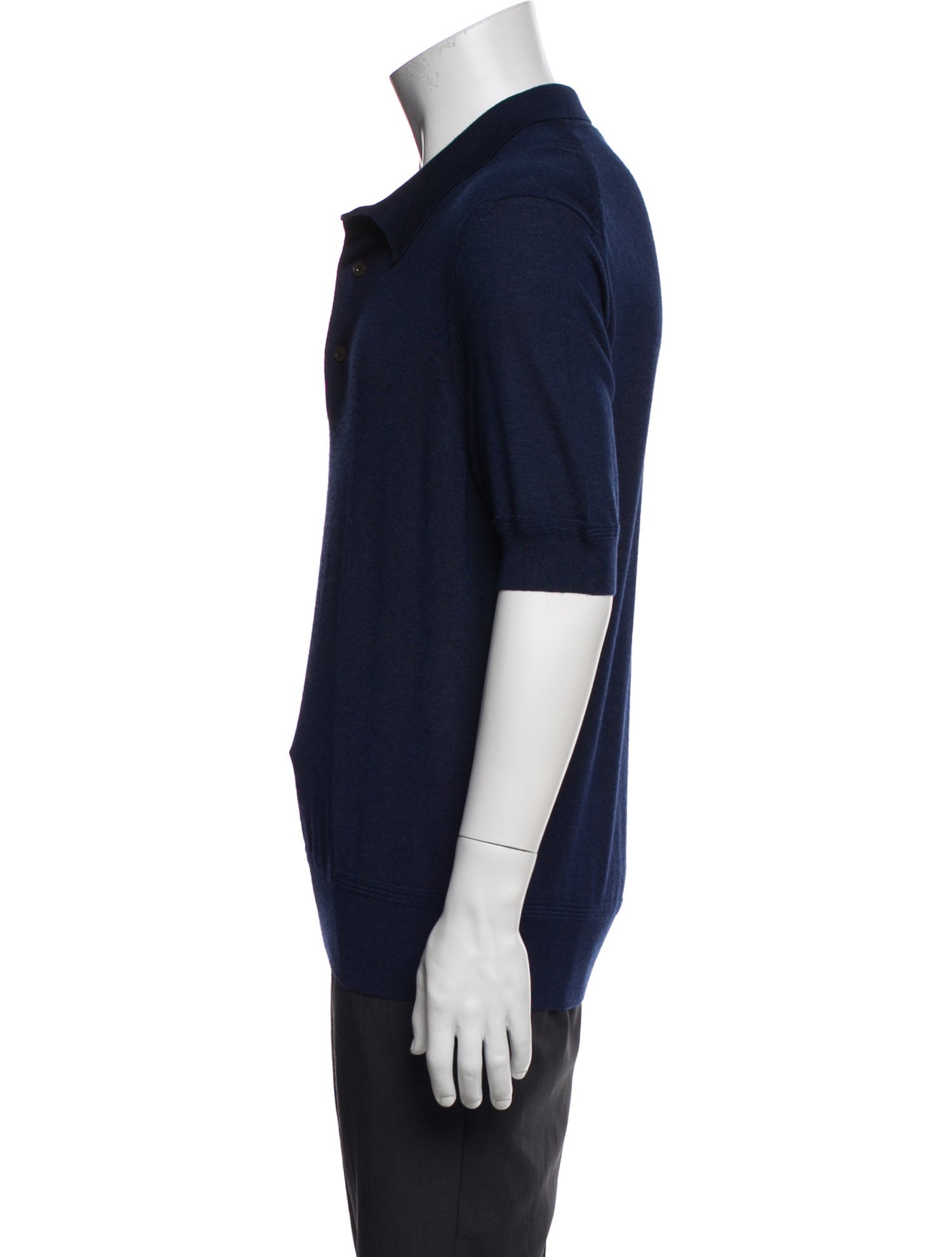 Tom Ford Cashmere Collar Polo Shirt w/ Tags