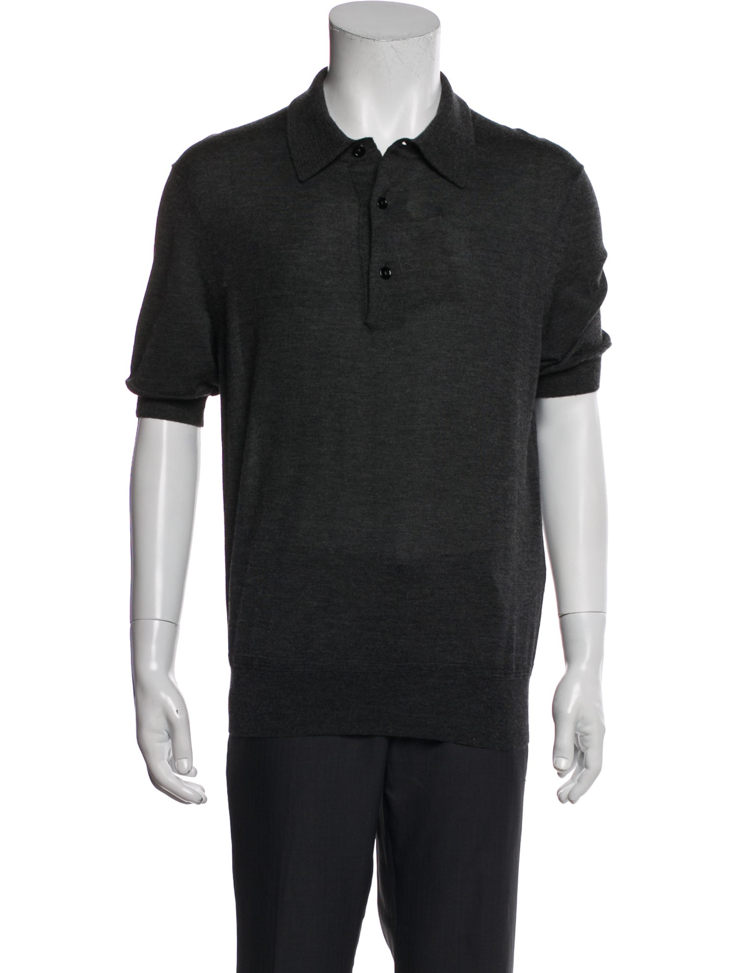 Tom Ford Cashmere Collar Polo Shirt w/ Tags