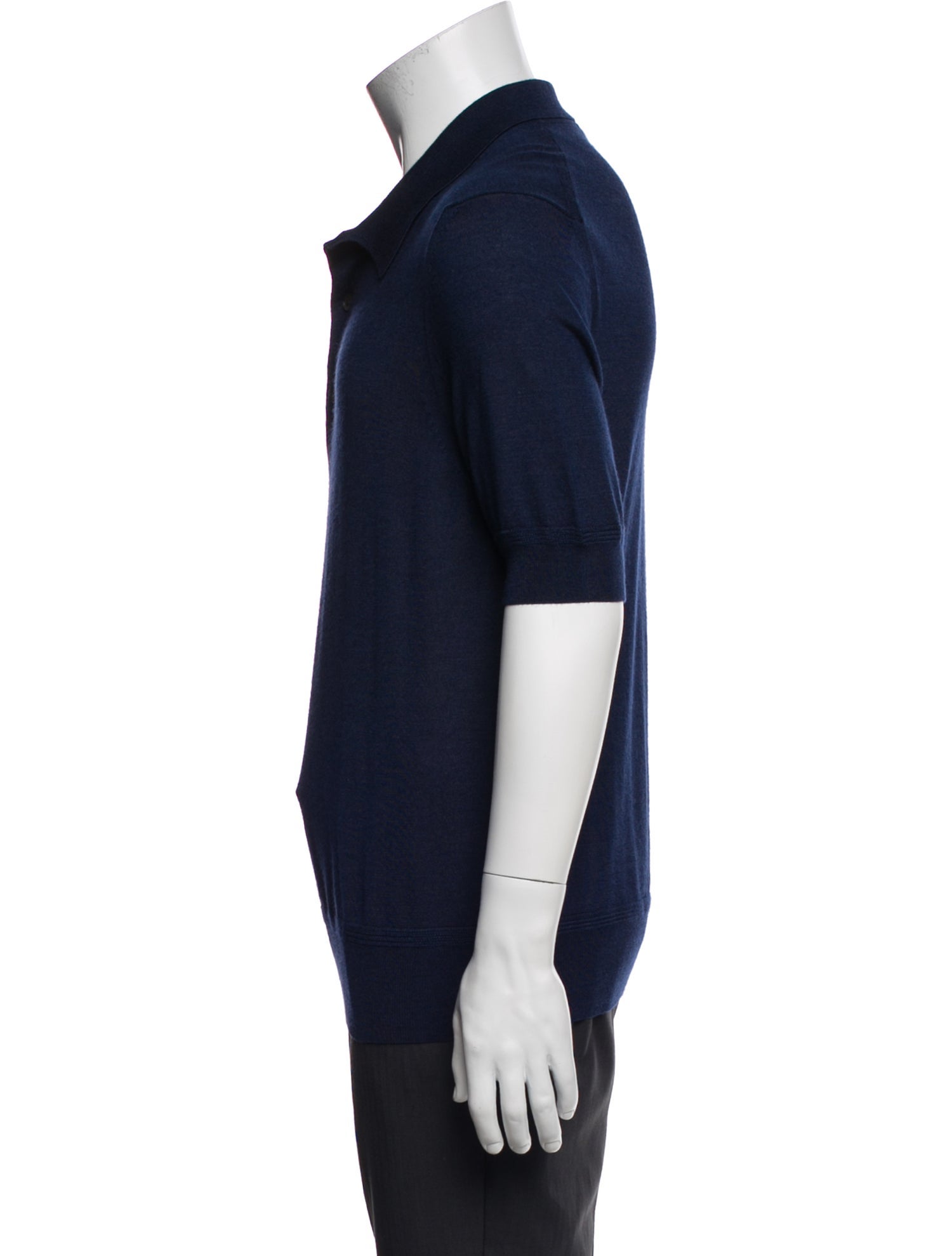 Tom Ford Cashmere Collar Polo Shirt w/ Tags