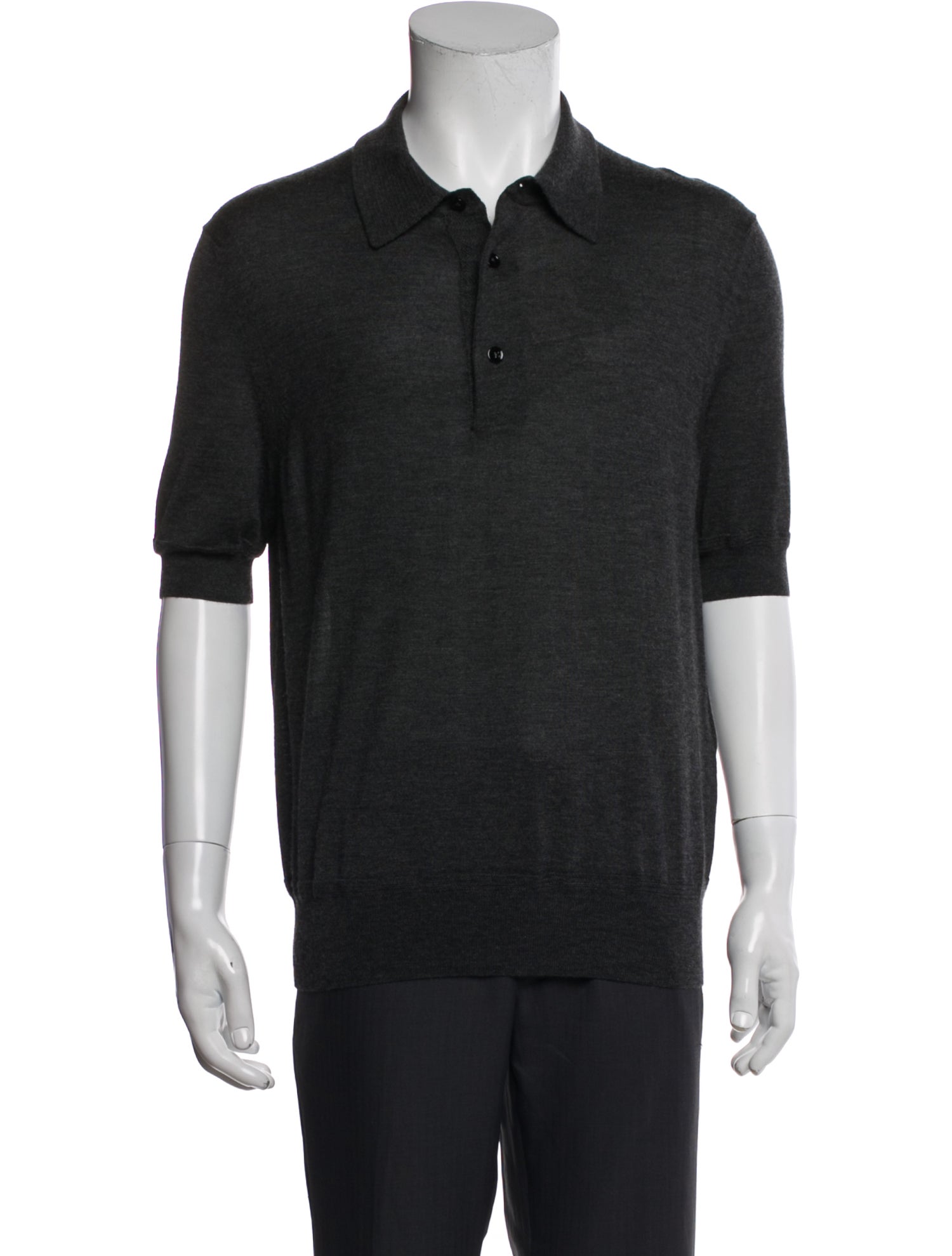 Tom Ford Cashmere Collar Polo Shirt w/ Tags