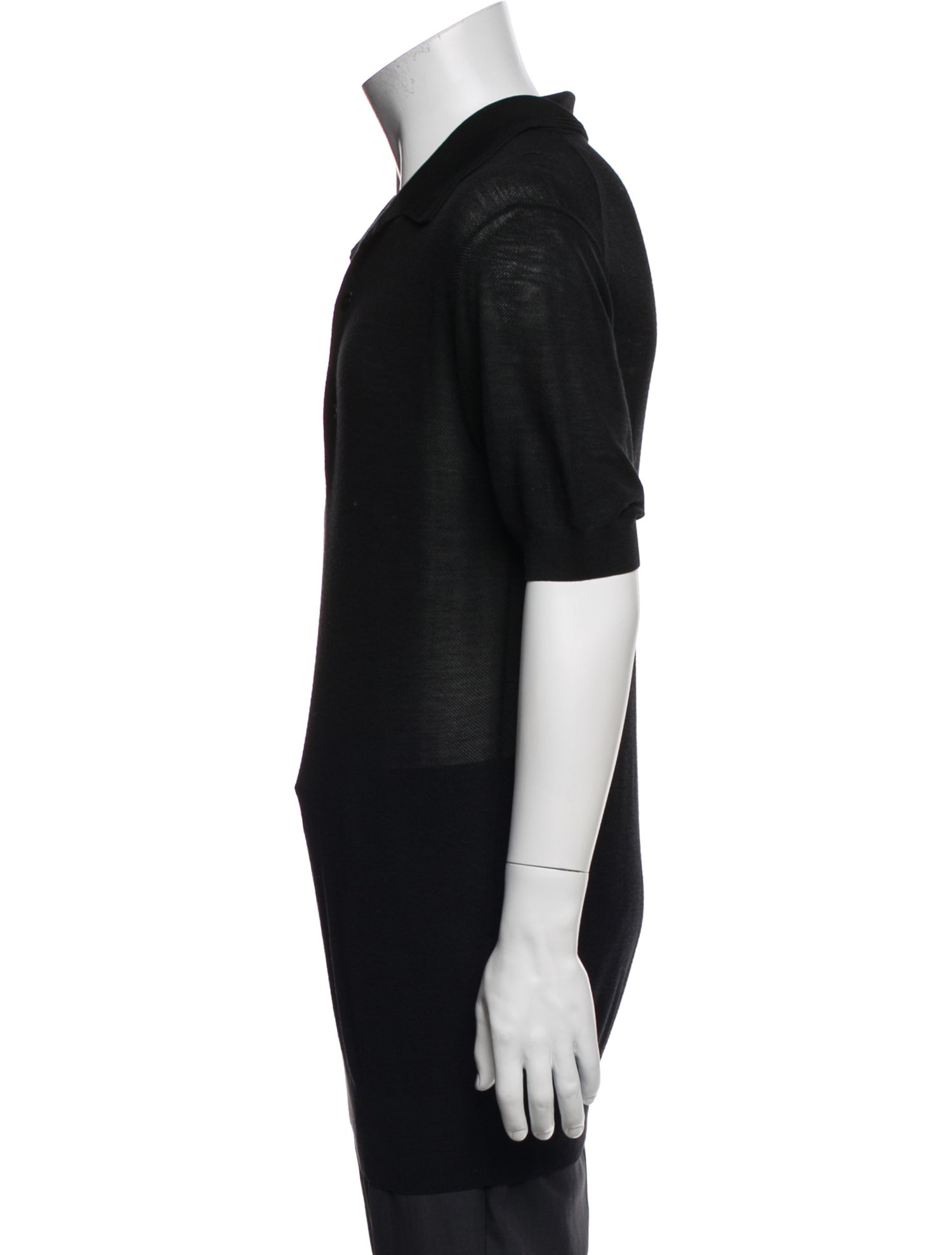 Tom Ford Silk Collar Polo Shirt