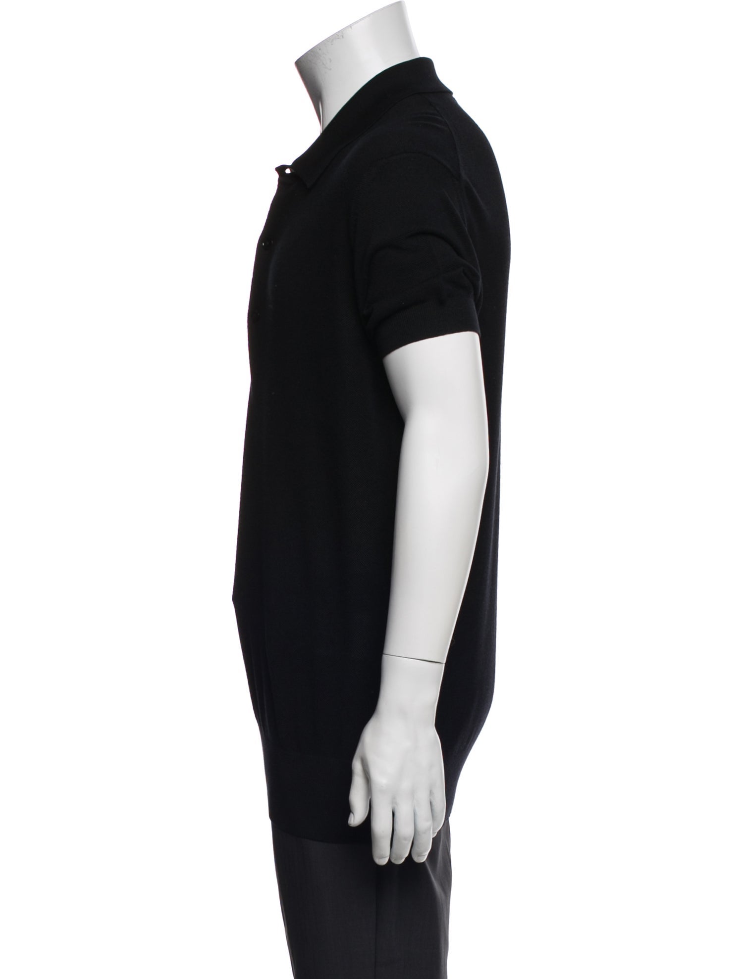 Tom Ford Mock Neck Short Sleeve Polo Sweater w/ Tags