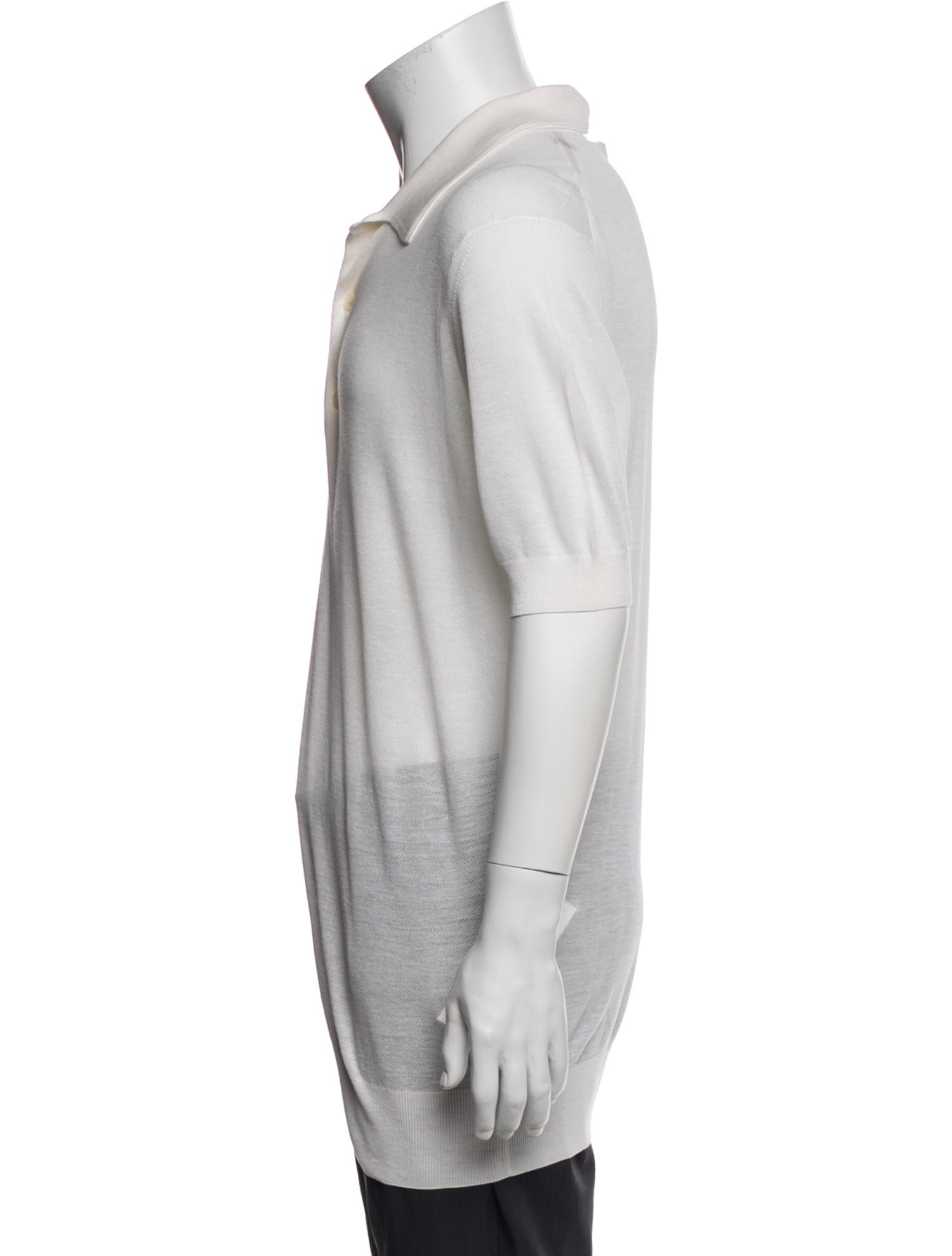 Tom Ford Silk Collar Polo Shirt w/ Tags