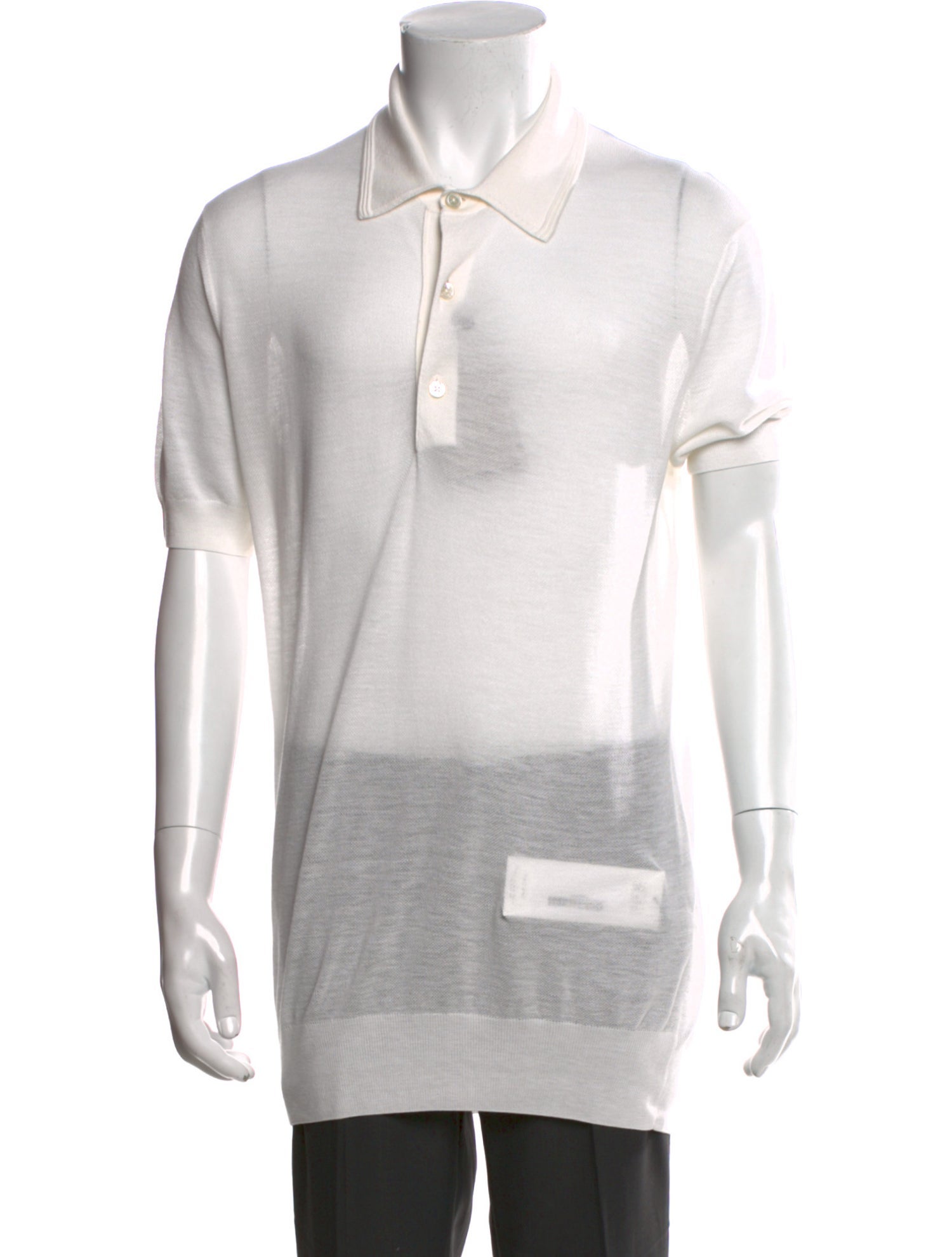 Tom Ford Silk Collar Polo Shirt w/ Tags