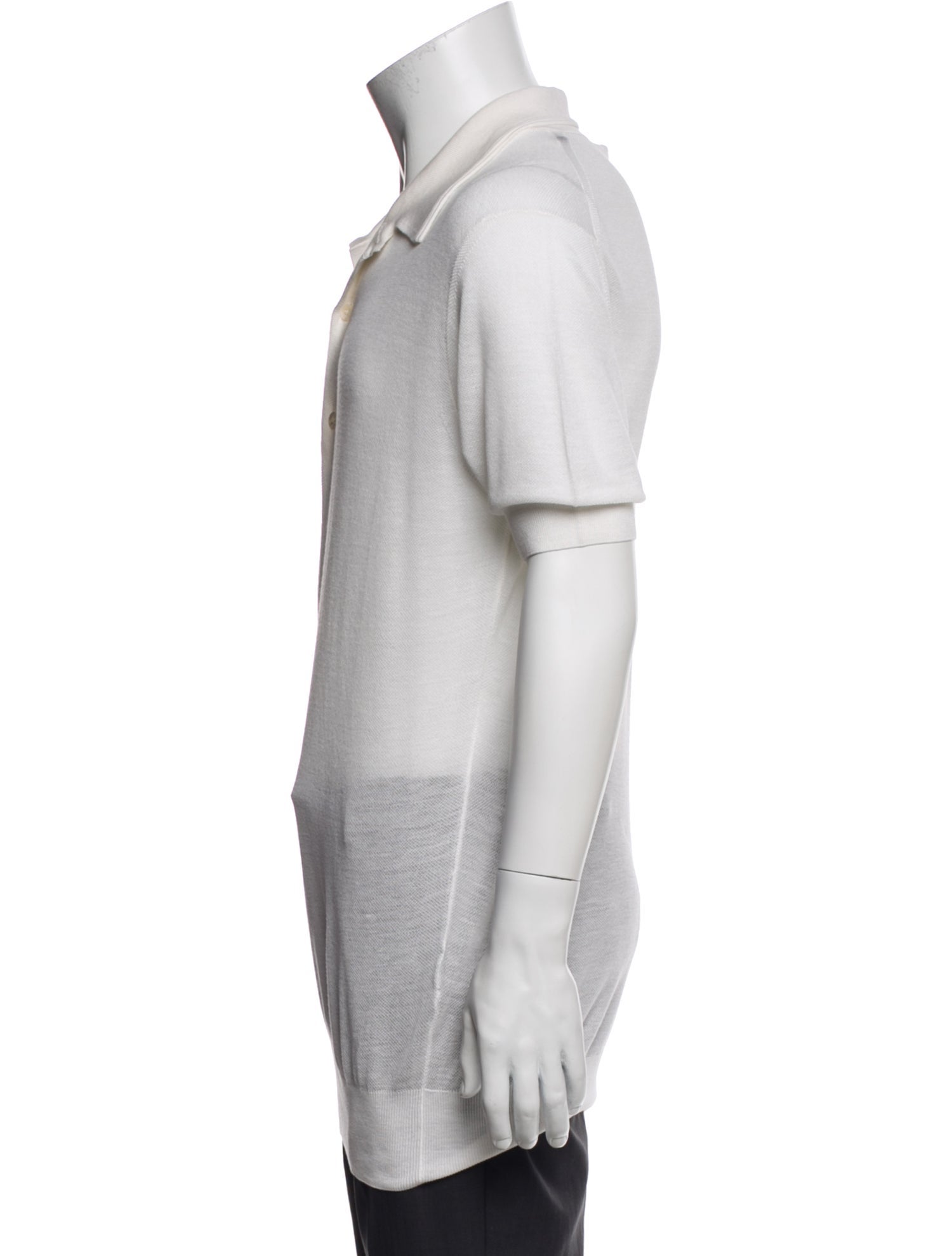 Tom Ford Silk Collar Polo Shirt w/ Tags