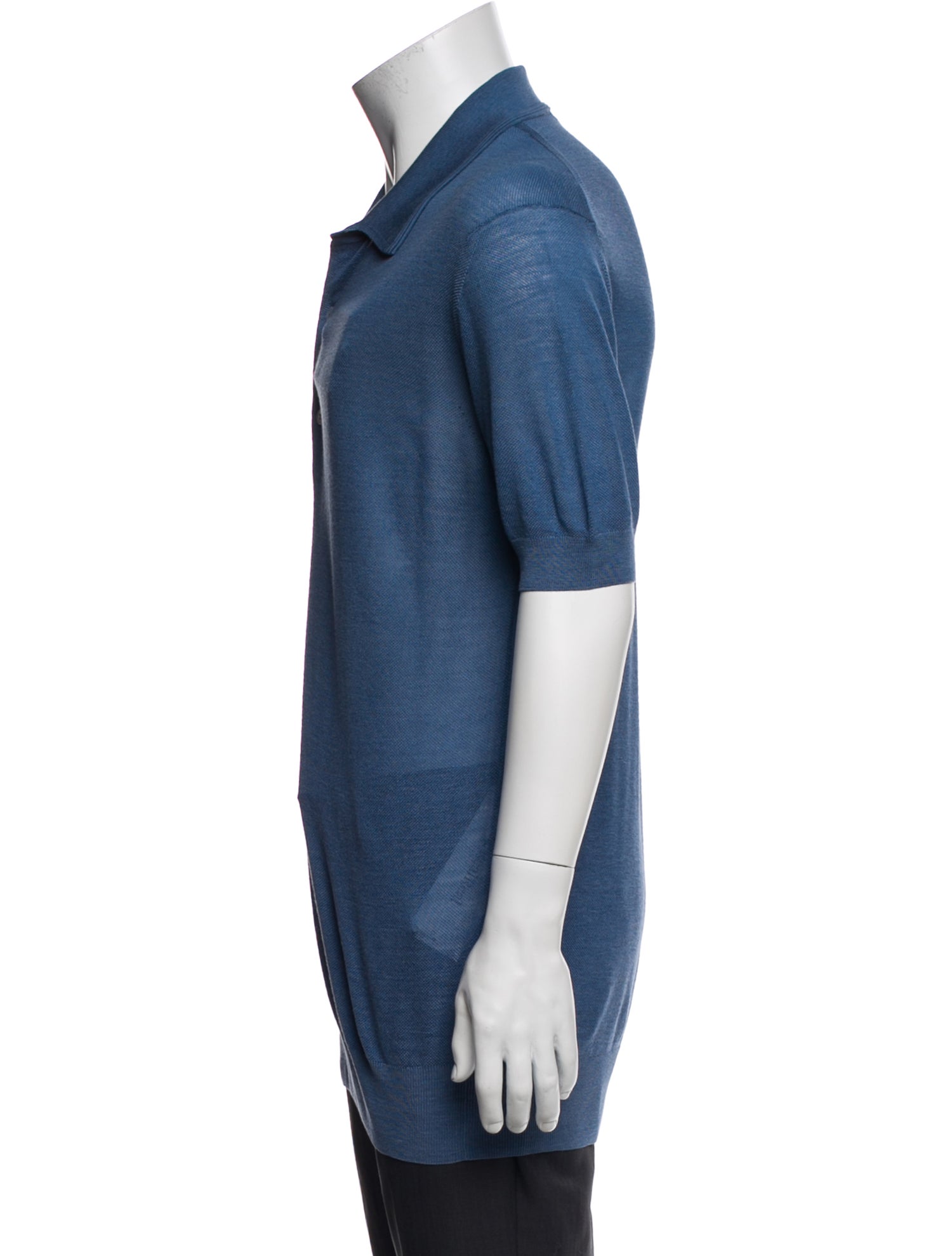 Tom Ford Silk Collar Polo Shirt w/ Tags