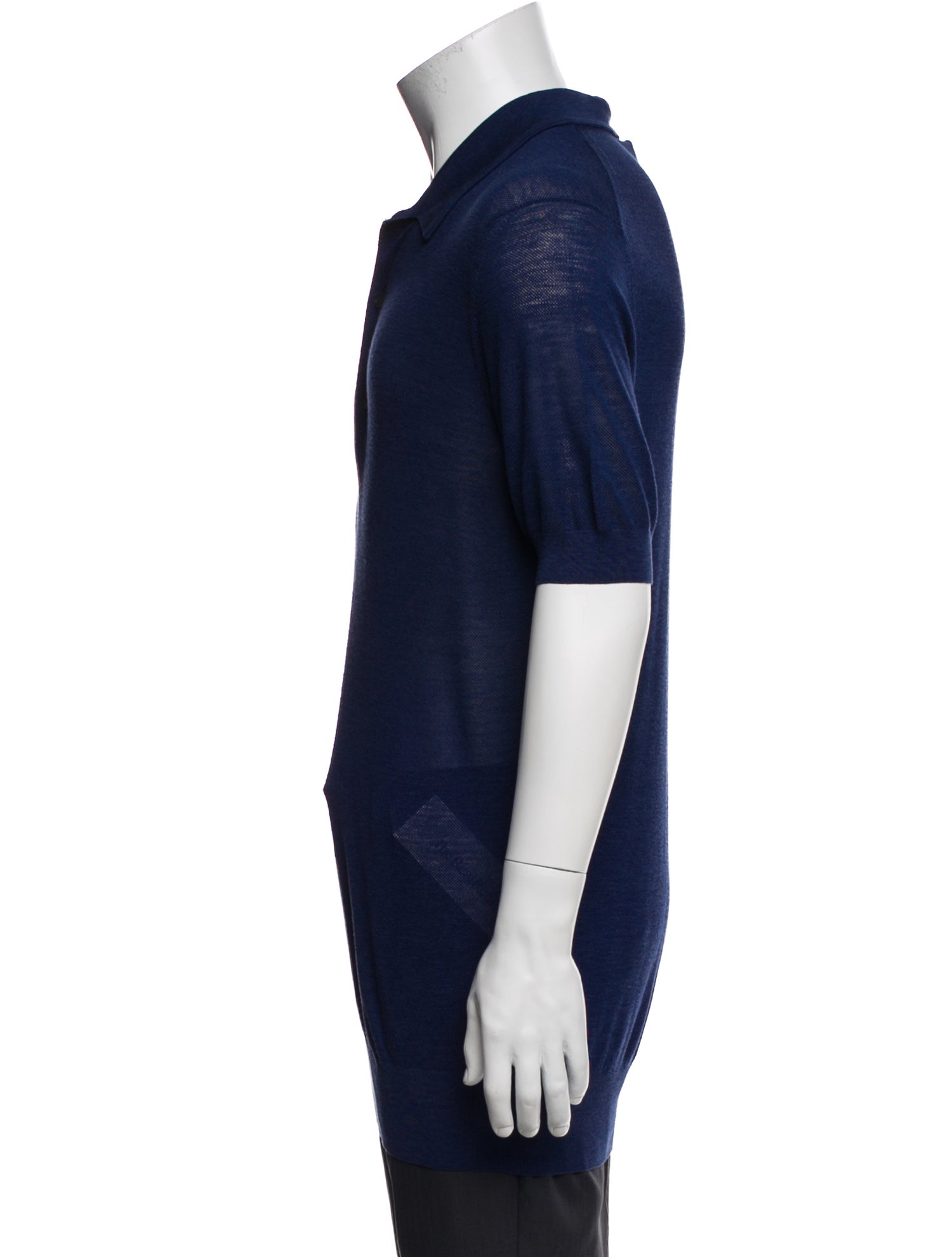 Tom Ford Silk Collar Polo Shirt w/ Tags