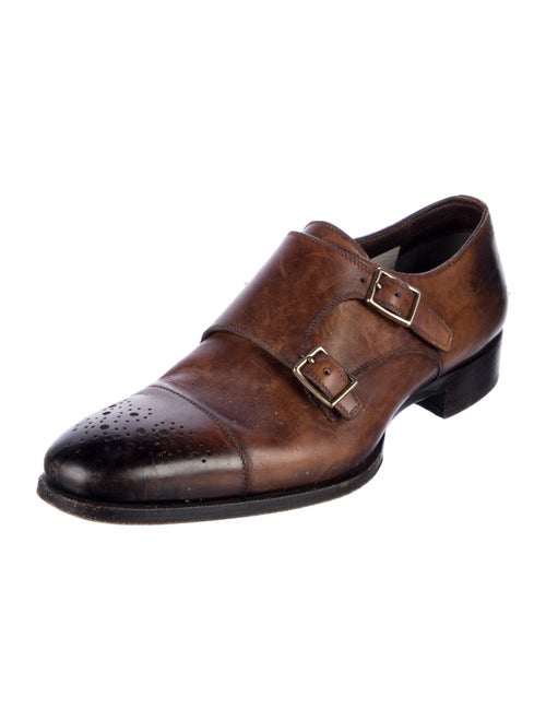 Tom Ford Leather Monk Straps