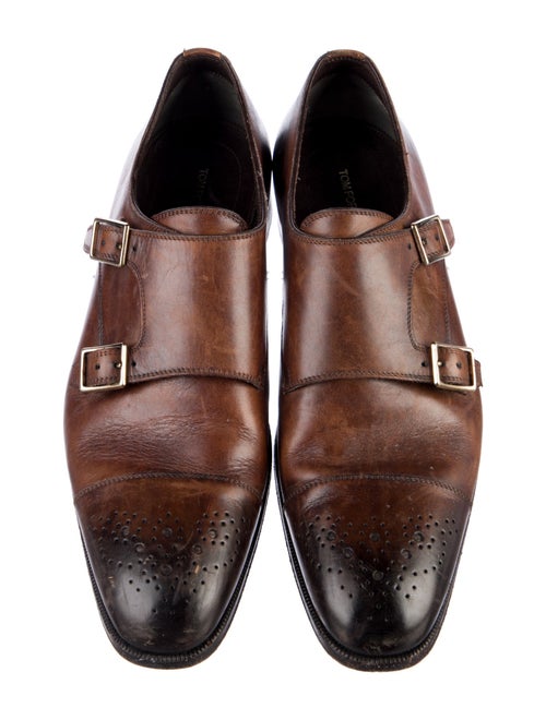 Tom Ford Leather Monk Straps