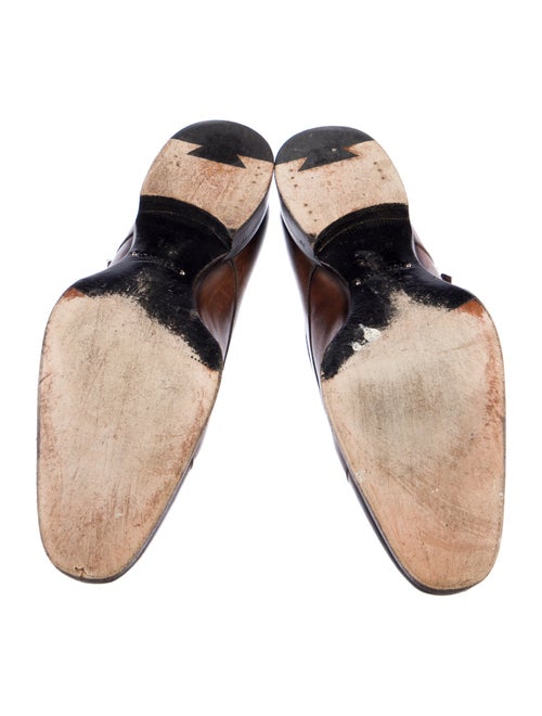 Tom Ford Leather Monk Straps