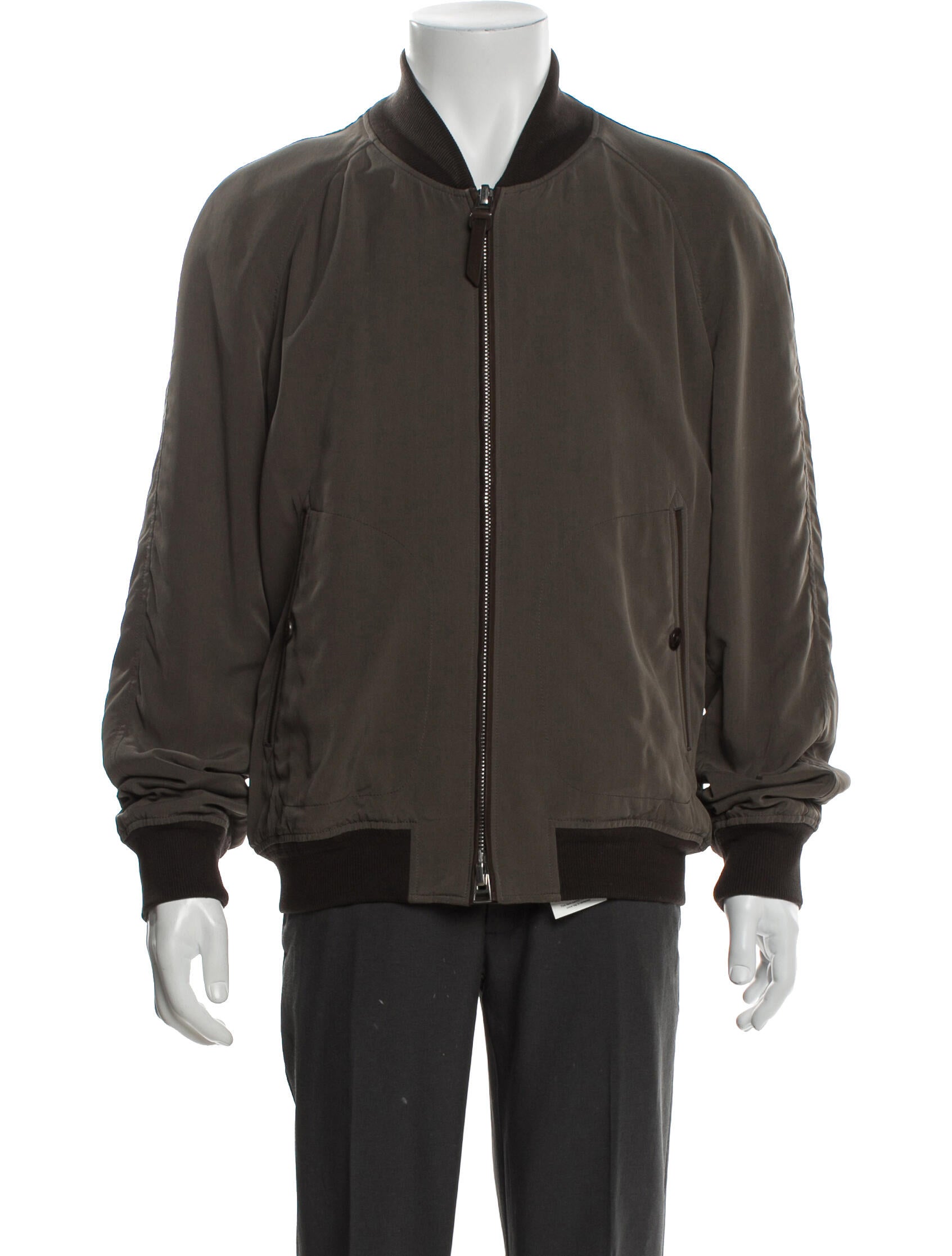 Tom Ford Silk Bomber Jacket