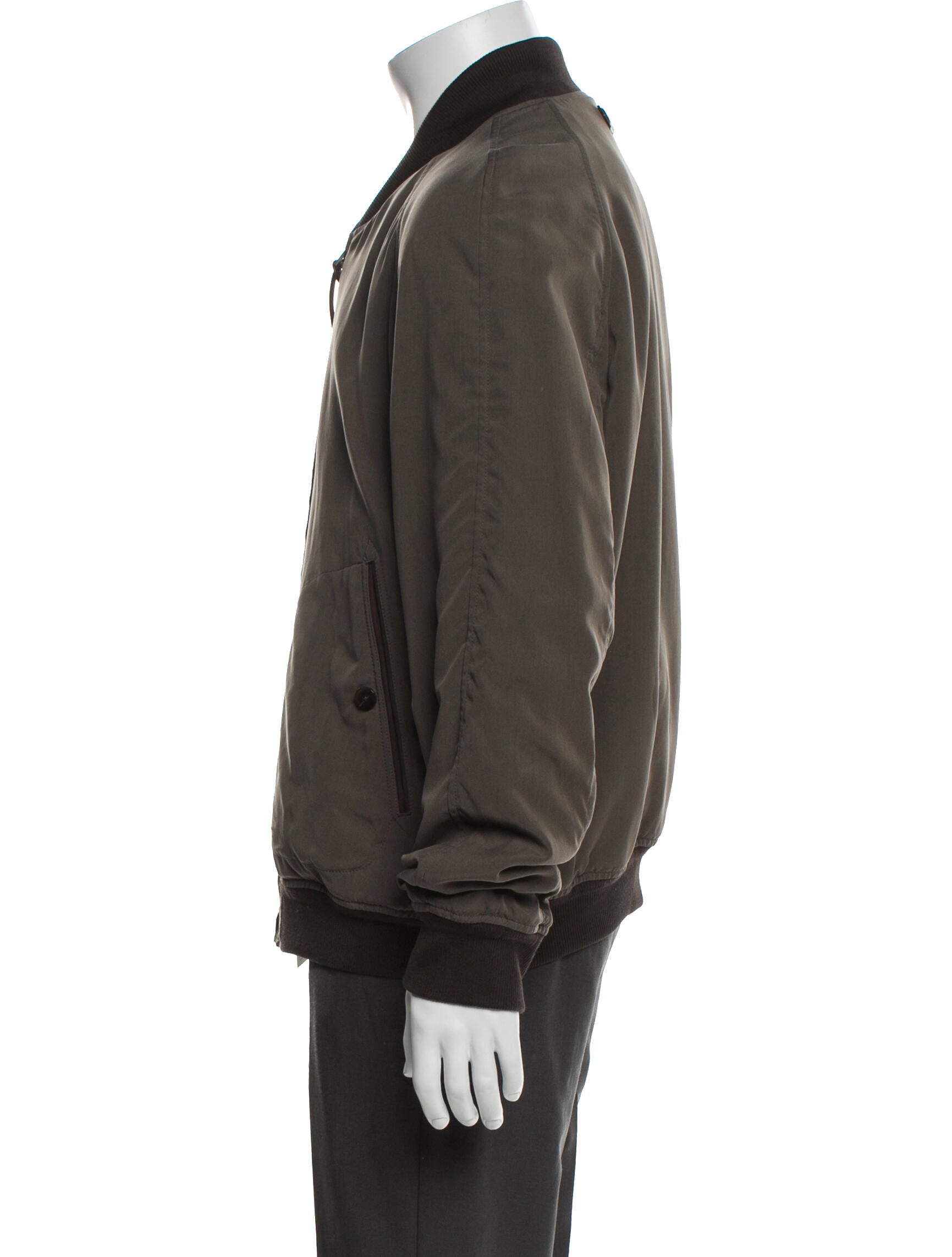 Tom Ford Silk Bomber Jacket