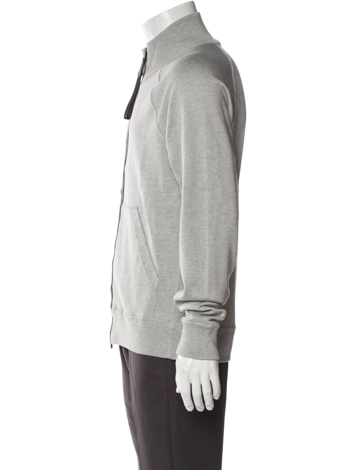 Tom Ford Mock Neck Long Sleeve Sweatshirt