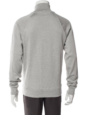 Tom Ford Mock Neck Long Sleeve Sweatshirt