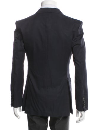 Tom Ford Leather Trim Embellishment Blazer