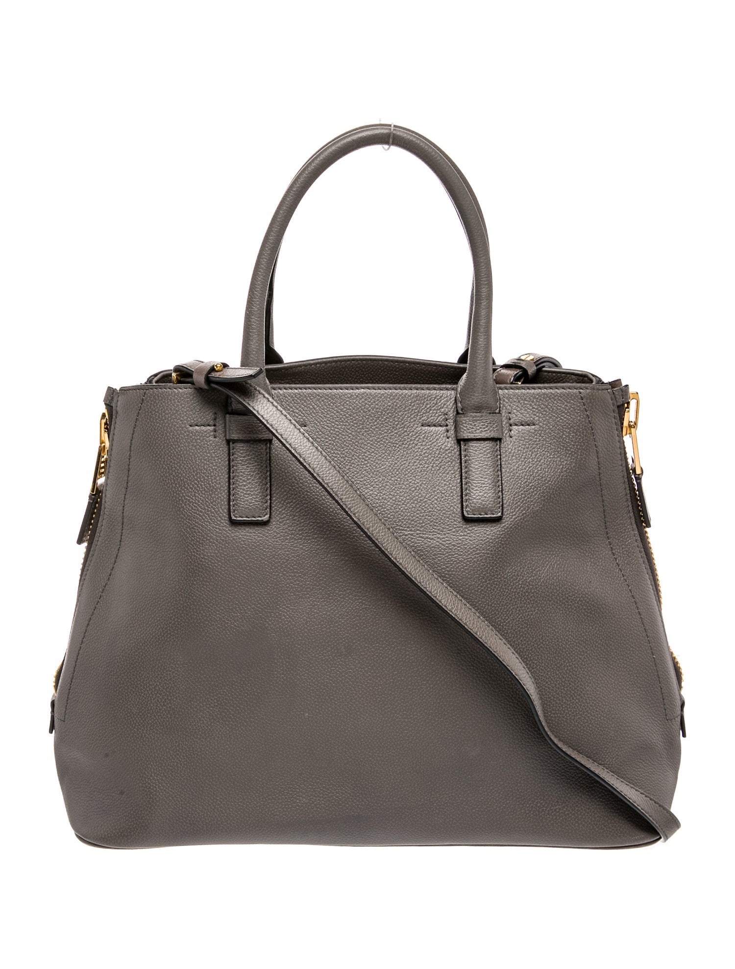 Tom Ford Leather Top Handle Bag