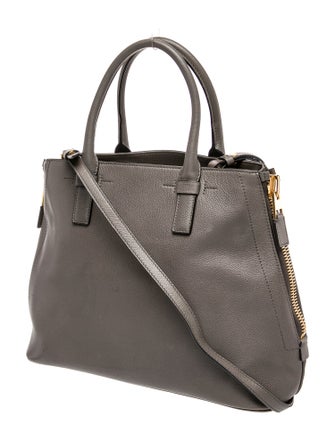 Tom Ford Leather Top Handle Bag