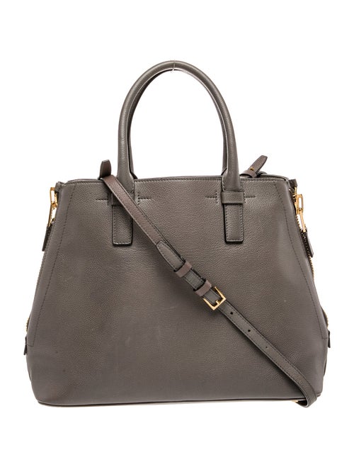 Tom Ford Leather Top Handle Bag