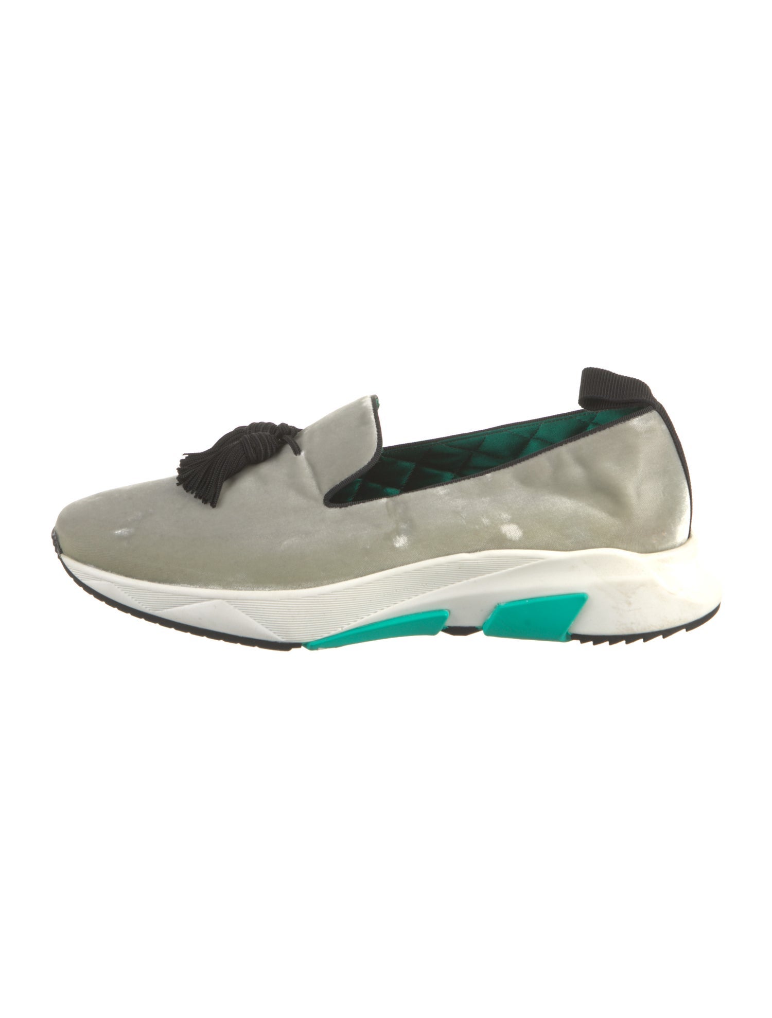 Tom Ford Velvet Printed Sneakers