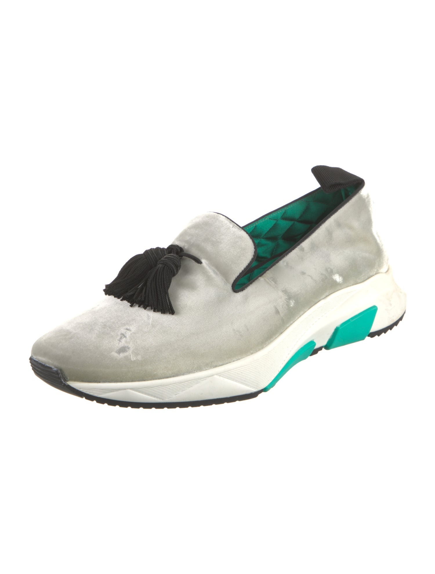 Tom Ford Velvet Printed Sneakers