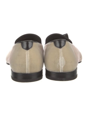 Tom Ford Velvet Tassel Accents Dress Loafers