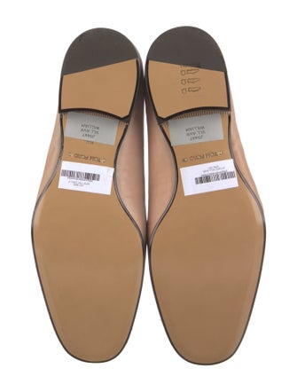 Tom Ford Velvet Tassel Accents Dress Loafers
