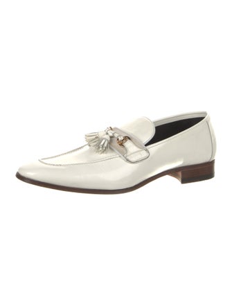 Tom Ford Patent Leather Tassel Accents Dress Loafers