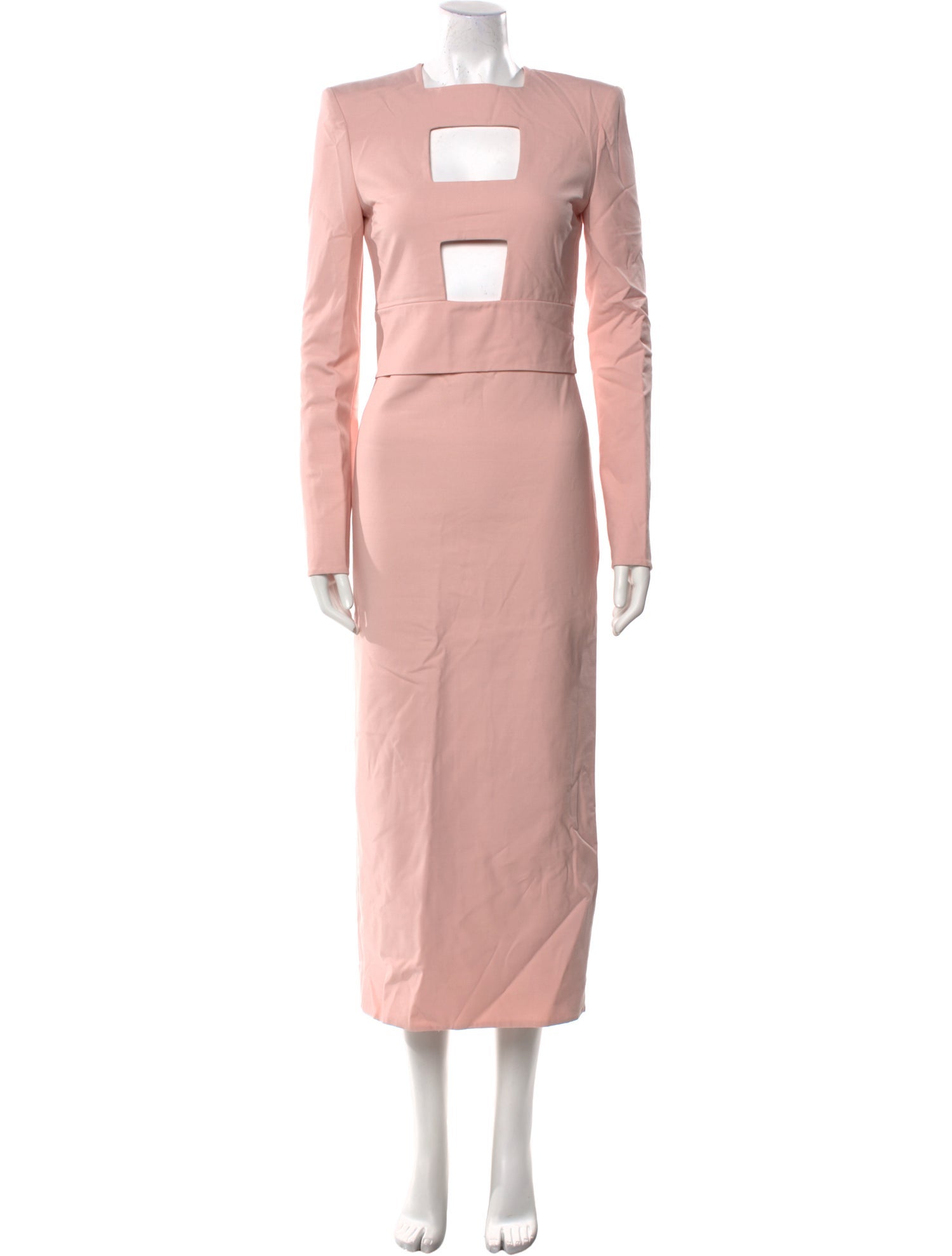 Tom Ford Square Neckline Long Dress