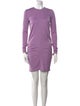 Tom Ford Crew Neck Mini Dress